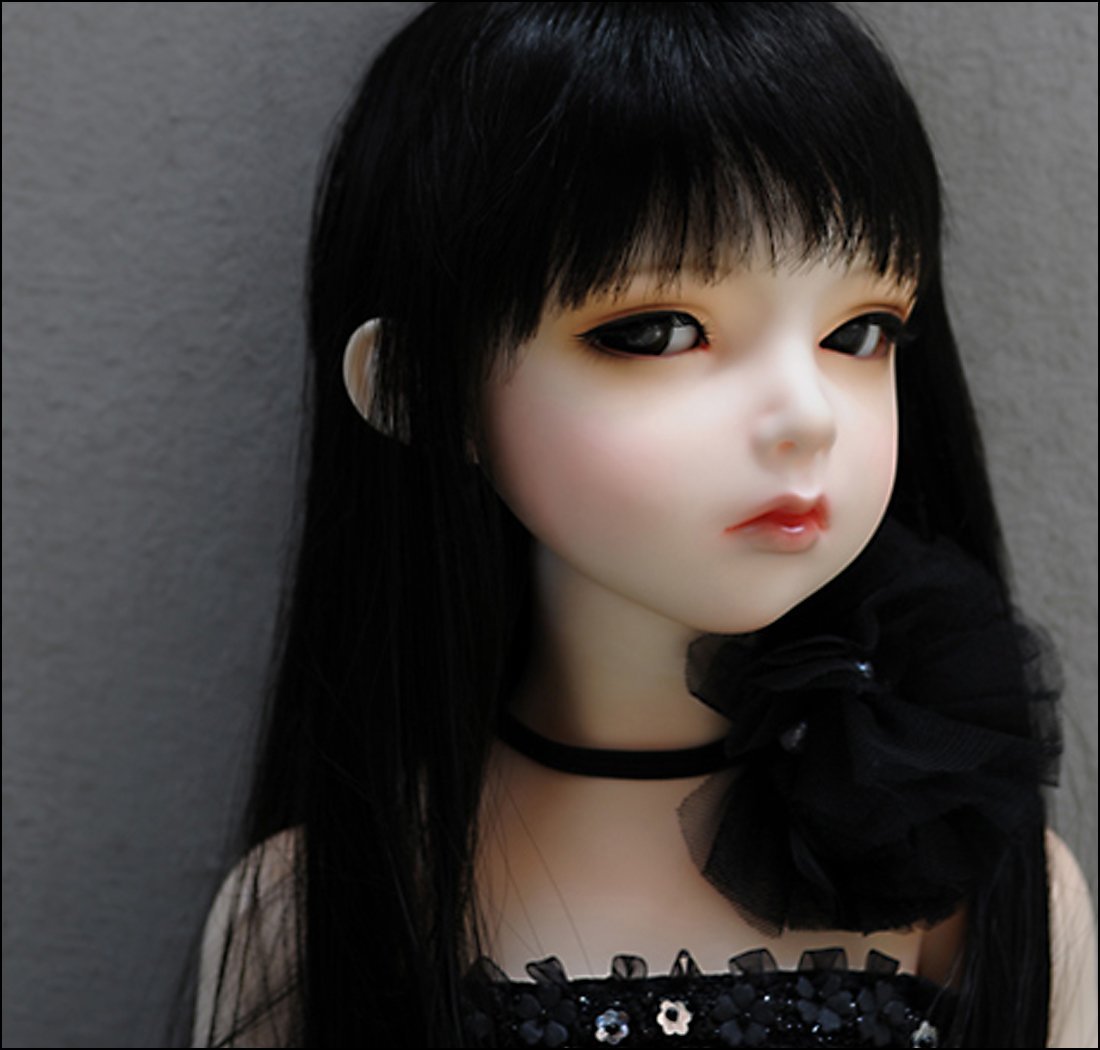 DOLLMORE 79cm 31 inch high BJD Lusion Doll - Black Dahlia (No MAKE