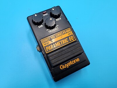 Rare Vintage 80s Guyatone PS-008 Parametric EQ Guitar Effect Pedal