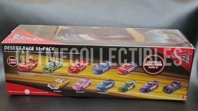 DISNEY PIXAR CARS DESERT RACE 11 PACK TODD MARCUS NO STALL SAVE 6