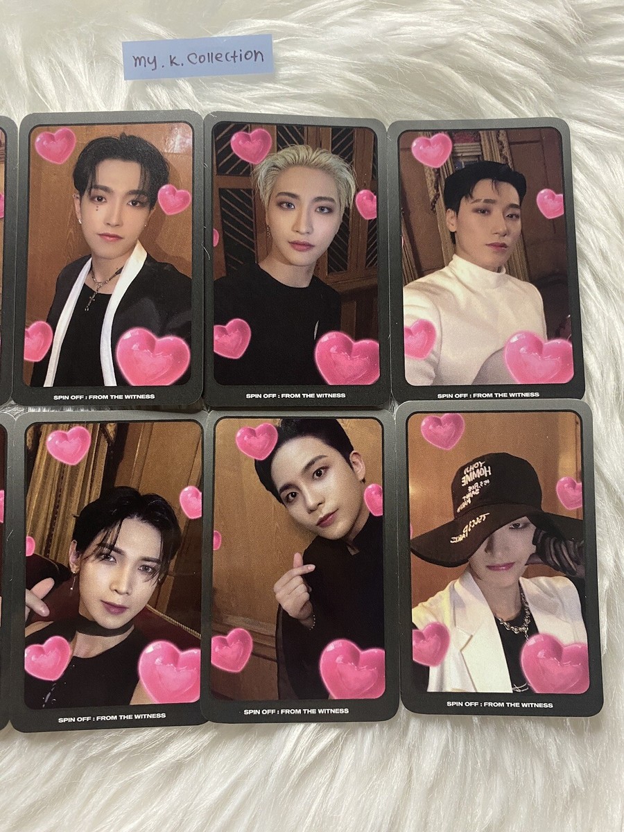 Ateez Photocard Set Official Broadcast Heart Ver. /Spin Off : From