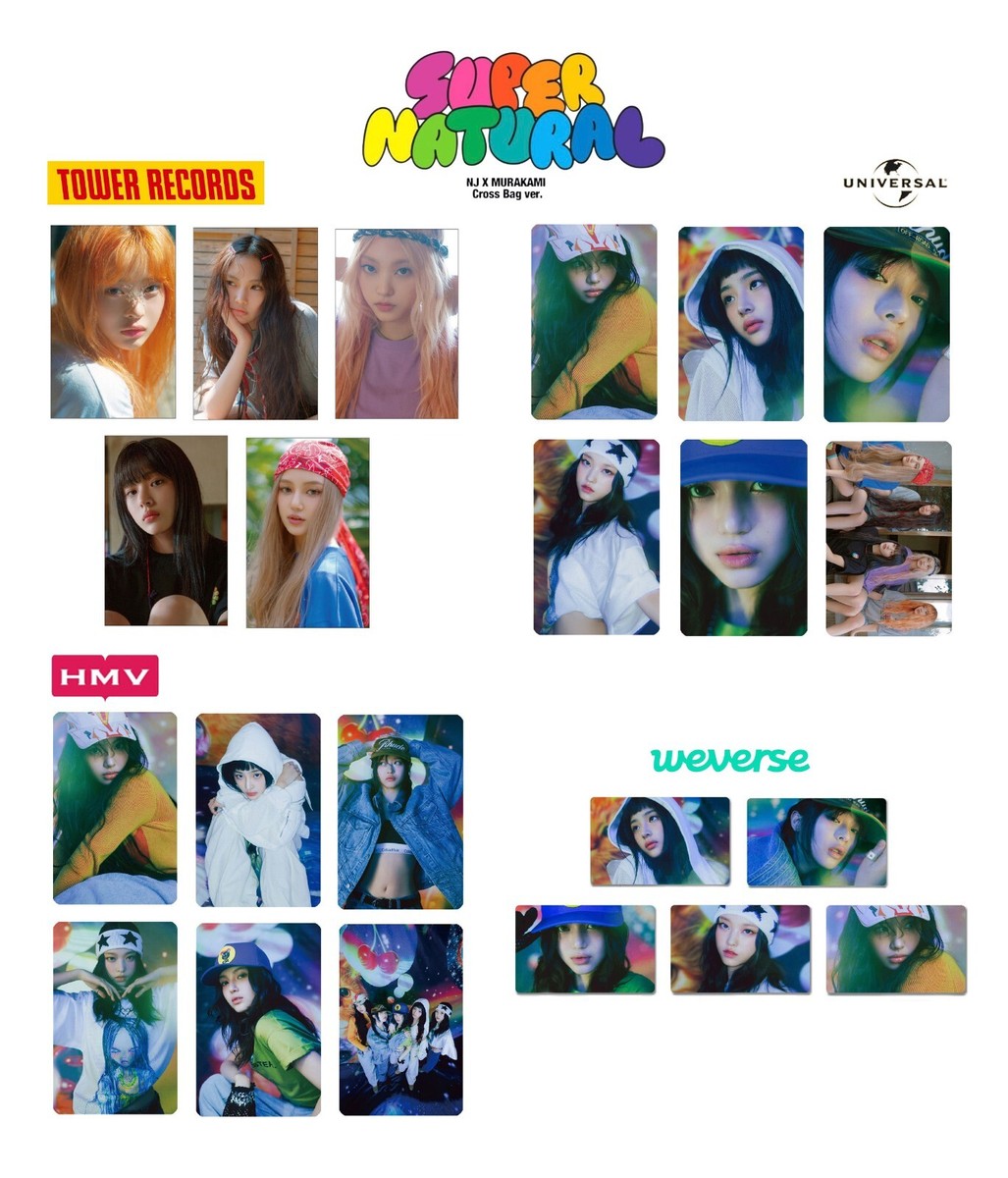 NewJeans Supernatural JAPAN Tower Record UMS HMV Weverse Official