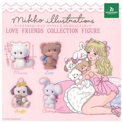 NEW mikko illustrations LOVE FRIENDS Collection Figures x Complete