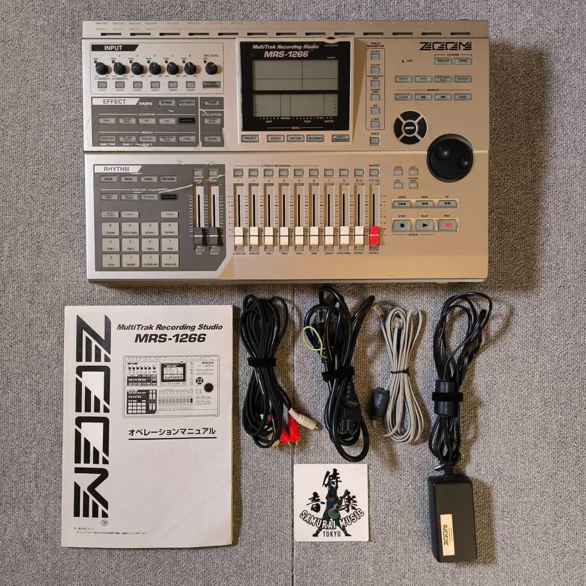 ZOOM MRS-1266 Digital Multi-Track Recording StudioRecorder W