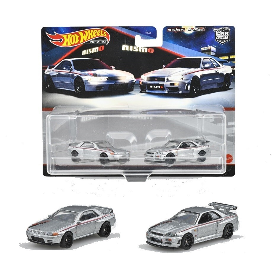 IN HAND* 2022 Hot Wheels Premium 2 Pack NISMO Nissan Skyline GT-R