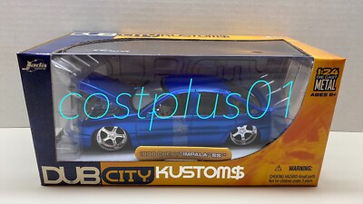 JADA DUB CITY CUSTOMS 1996 CHEVY IMPALA SS 1:24 BLUE | eBay