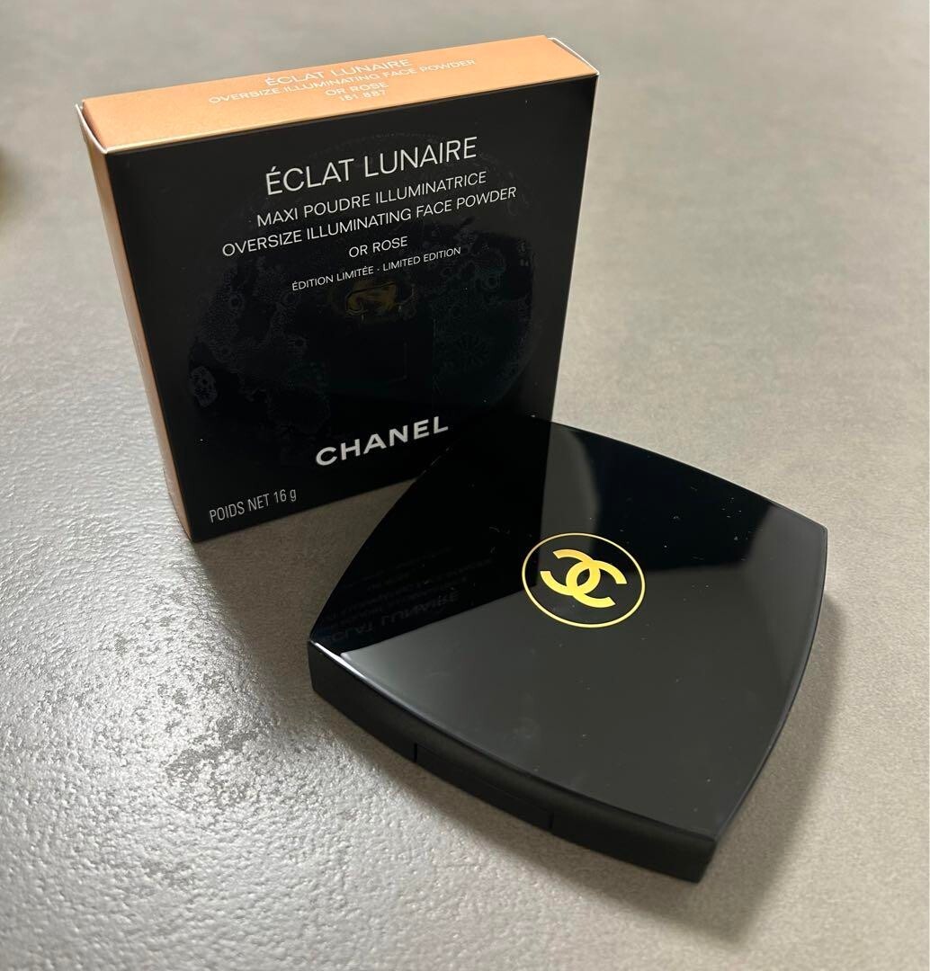 CHANEL ÉCLAT LUNAIRE OR ROSE Face Powder 16g Special Edition
