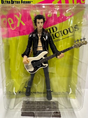 MEDICOM SEX PISTOLS SID VICIOUS ACTION FIGURE IN ORIGINAL