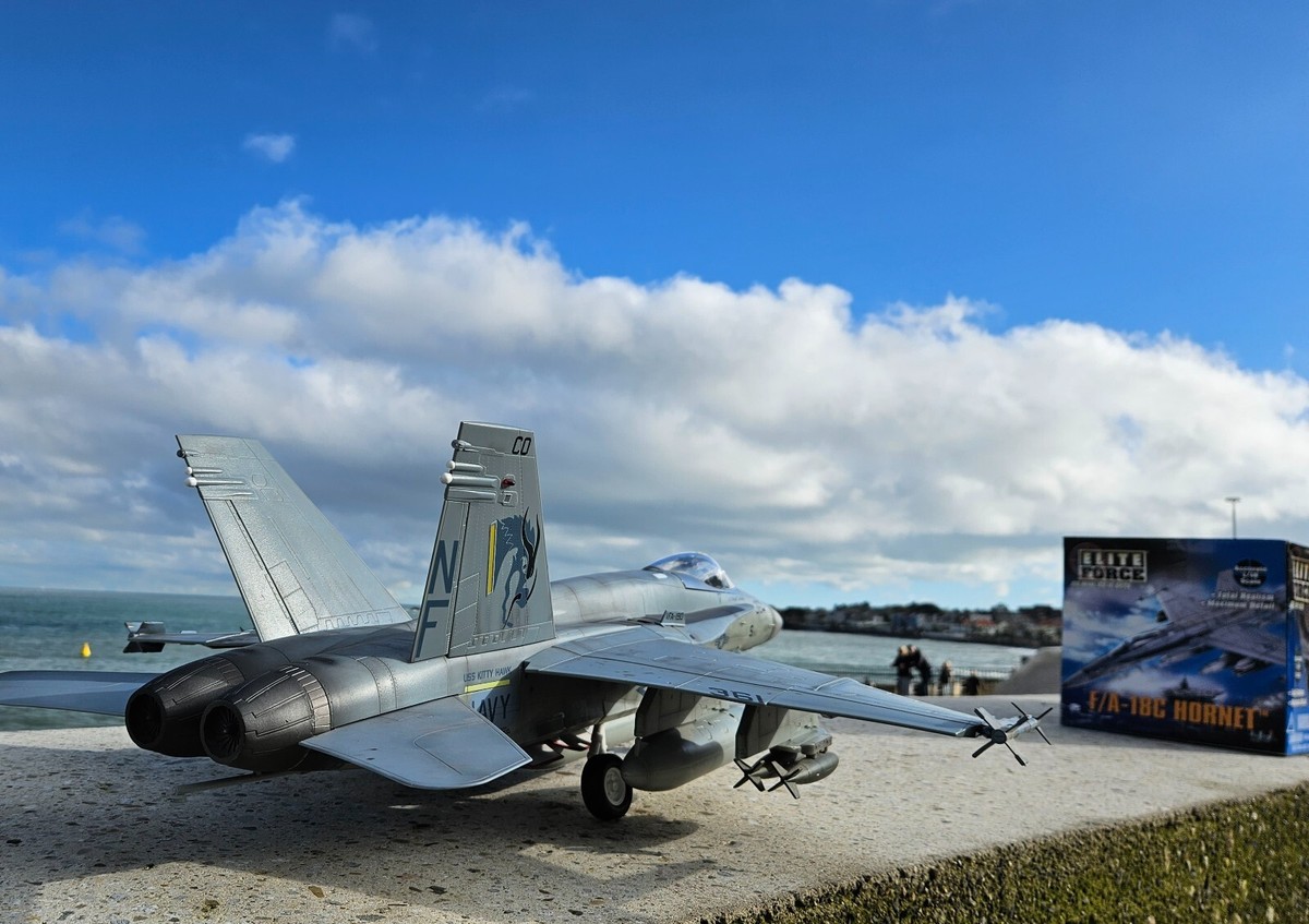 BBI Elite Force US Navy F/A-18C HORNET 1:18 Scale | eBay