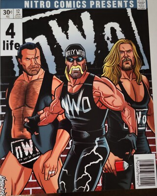 Hulk Hogan Kevin Nash Scott Hall NWO WWE Legend 1x14 Photo
