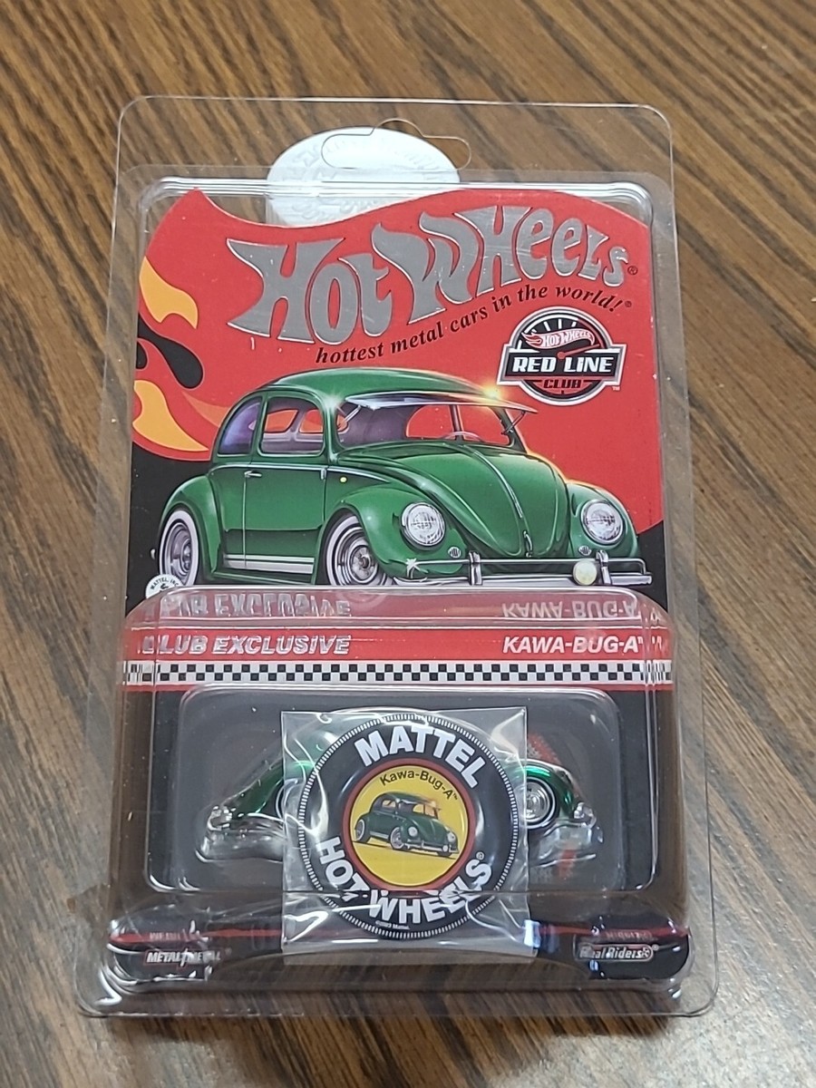 HotWheels 2024 RLC Membership Car Green Kawa-Bug-A w/Patch