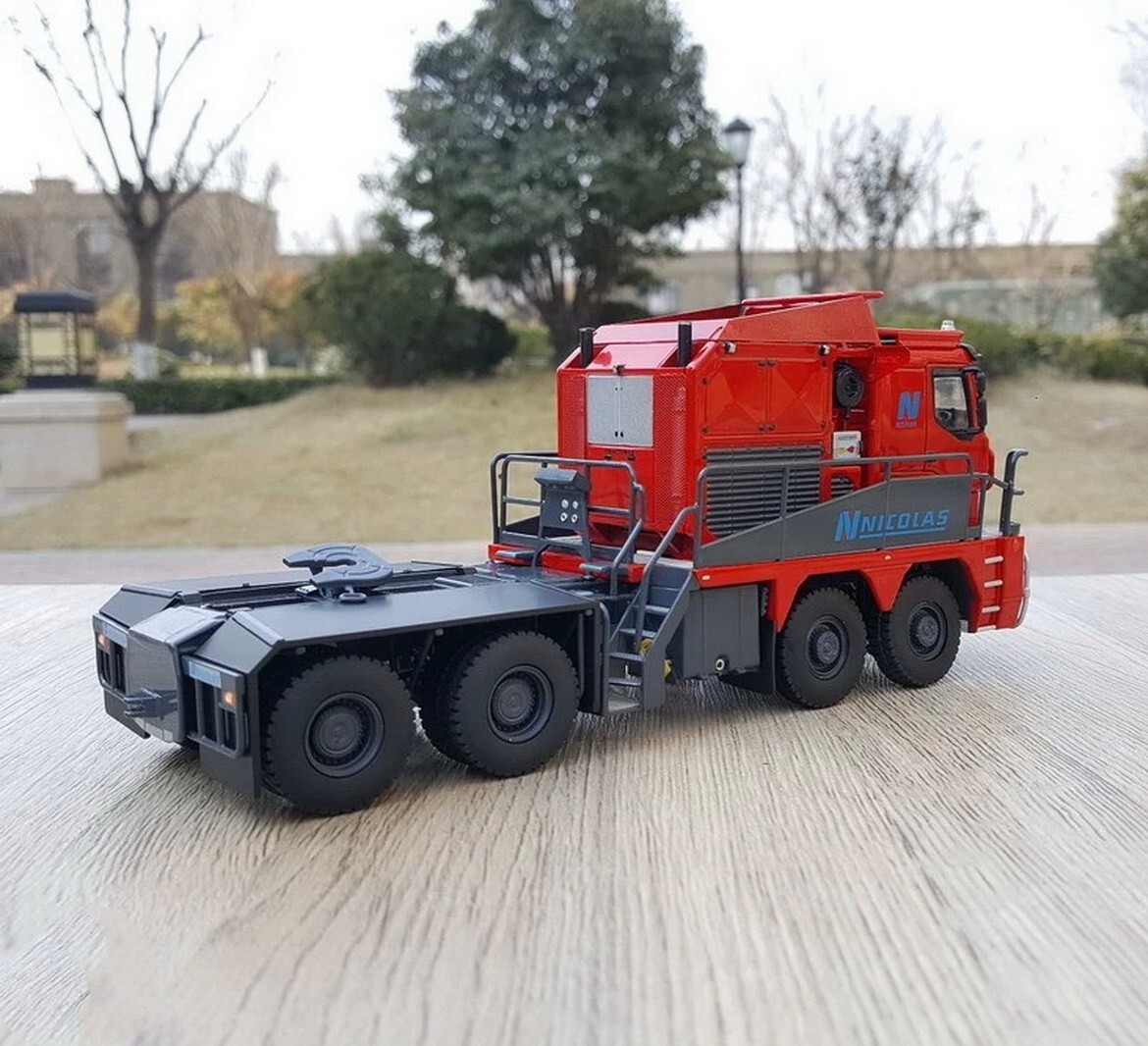 1/50 Scale Nicolas Tractomas Tractor Truck Red Diecast Model Toy