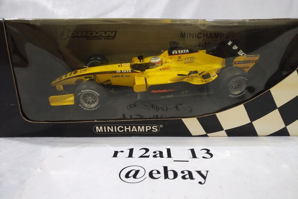 Minichamps 1:18 2005 Jordan F1 EJ15 Narain Karthikeyan 100050019