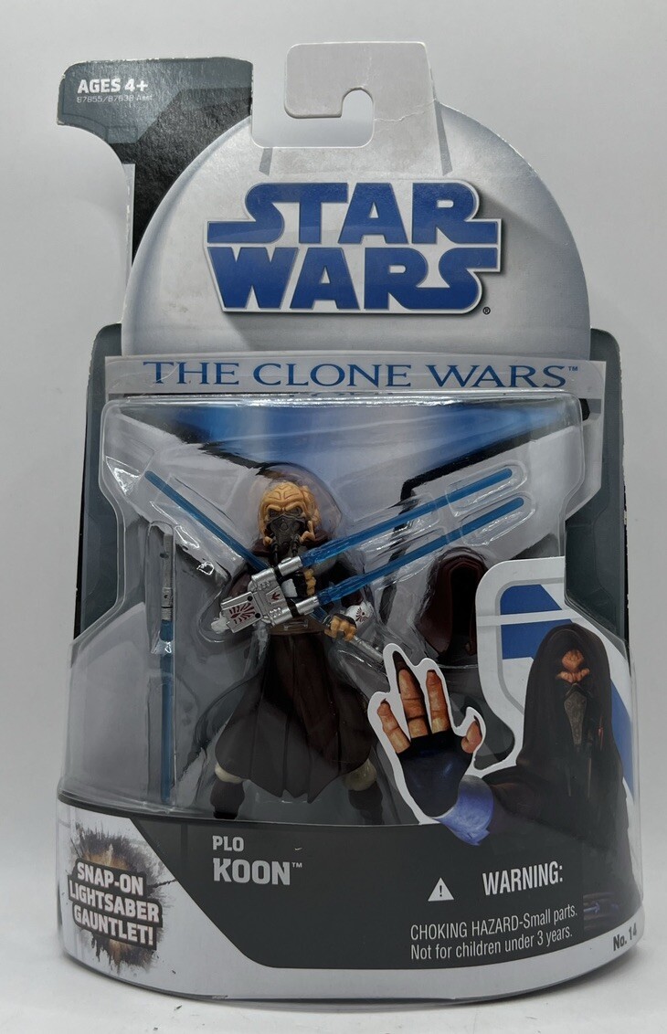 Plo Koon No.14 STAR WARS The Clone Wars Snap-On Lightsaber