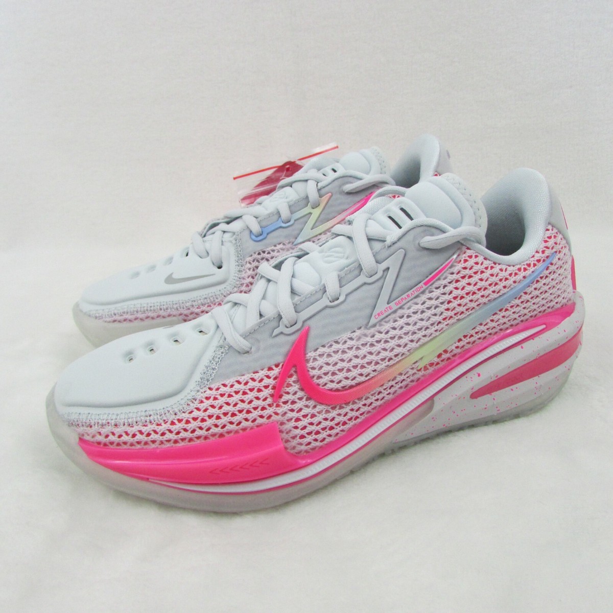Nike Air Zoom GT Cut Pure Platinum Think Pink Blast Men's Size 5.5
