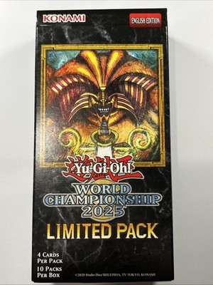 遊戯王 WORLD CHAMPIONSHIP 2025 プロモ 未開封 アジア版 遊戯王 WORLD
