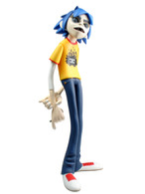 NEU Gorillaz Kidrobot Red Edition 4 Body Set Sammlung Figuren