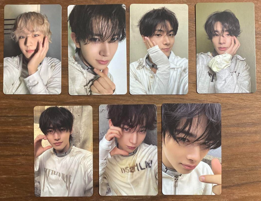 ENHYPEN DESIRE:UNLEASH POP UP Tower Records Benefits photocard