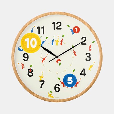 PIKMIN Wall Clock / Nintendo TOKYO•OSAKA Store Limited Japan New