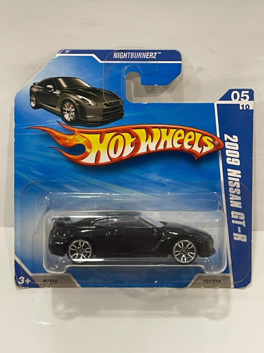 Nissan GT-R Hot Wheels Nightburnerz 2010 Rare Short Card | eBay