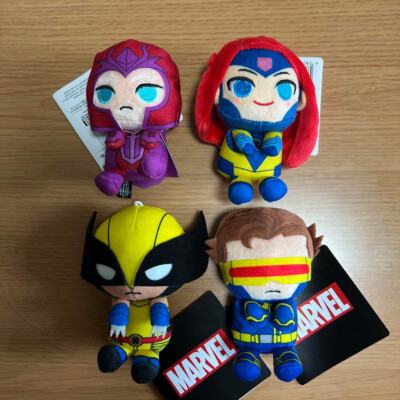 MARVEL & you mascot Mini Plush Magneto Wolverine Cyclops Jean Grey