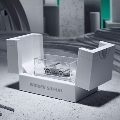 Mattel Creations Hot Wheels x Daniel Arsham Eroded Porsche Safari
