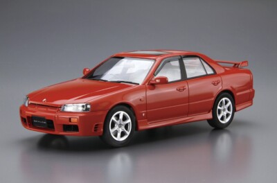 Aoshima 1/24 The Model Car(98)Kit Nissan Skyline 25GT-X Turbo R34