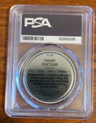 2018 Topps Archives - Topps Coins Shohei Ohtani #C-25 (RC) for