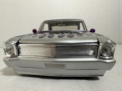 JADA BIGTIME BTM 1967 CHEVY NOVA SS PURPLE / SILVER 1:24 DIECAST