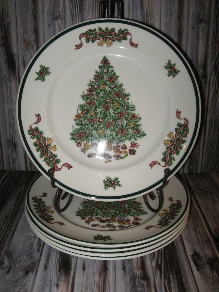 JOHNSON BROTHERS VICTORIAN CHRISTMAS DINNER PLATES - 5 | eBay