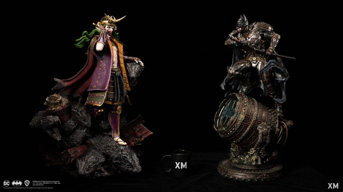 XM STUDIOS DC Batman Shugo & Joker Orochi Samurai Series Matched