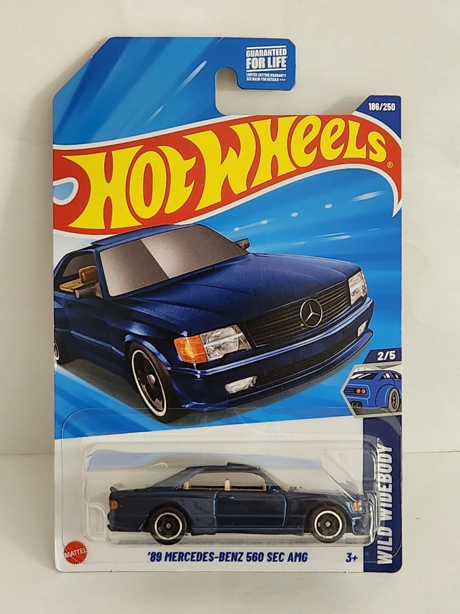 Hot Wheels 89 Mercedes-Benz 560 SEC AMG 2/5 P & Q Case 1/64 | eBay
