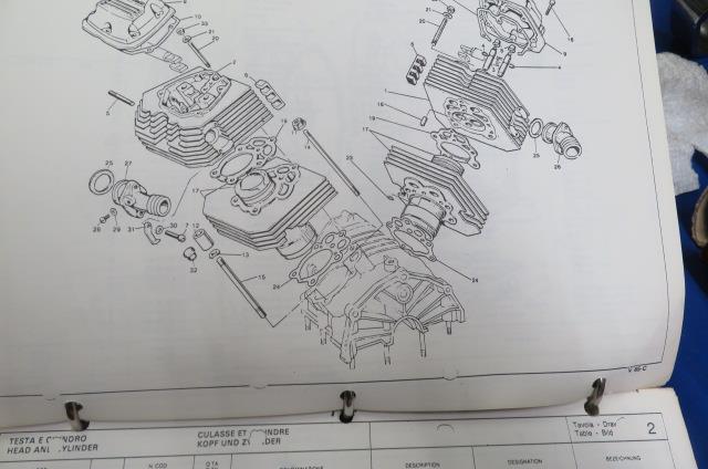 Moto Guzzki V65C Parts Manual, Factory A429 | eBay