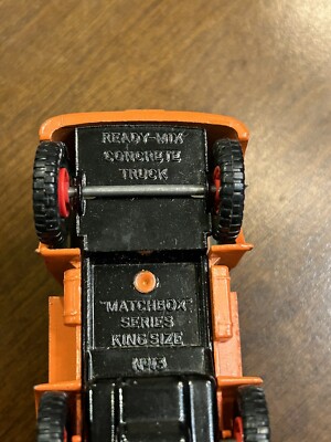 Matchbox King Size - (No. 13) - Ready-Mix Concrete Truck - No Box