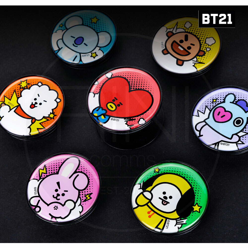 BTS BT21 Official Authentic Goods V GRIP By S2B + Tracking Number