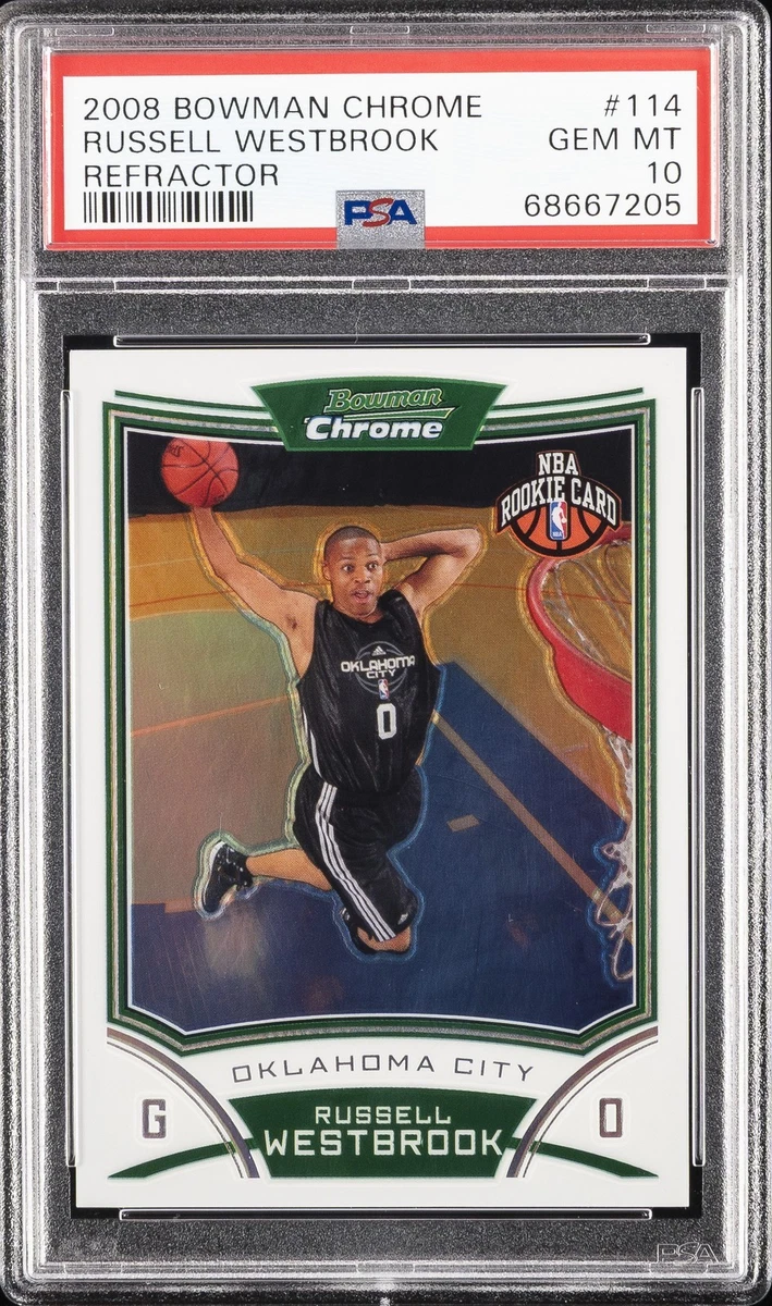 Bowman Russell Westbrook Basketball Rookie Sports Trading Cards
