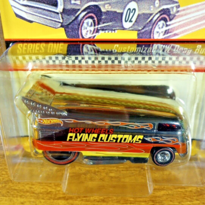 Hot Wheels RLC Customized VW Drag Bus 7708/10000 Chrome Redline