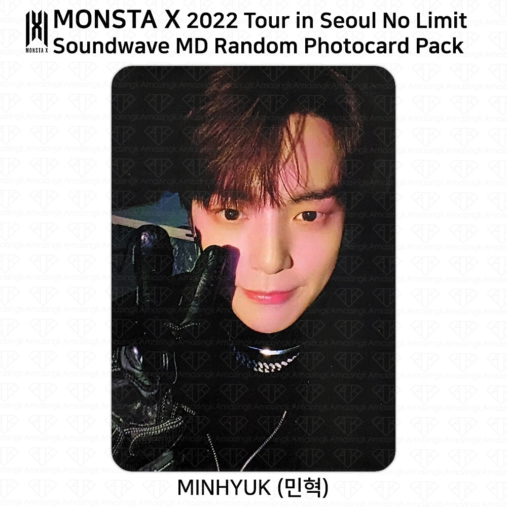 Monsta X 2022 Tour in Seoul No Limit Official MD Random Photocard