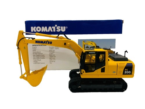 UH 1/50 Scale Komatsu PC490LC-11 Excavator DieCast Model Toy Gift