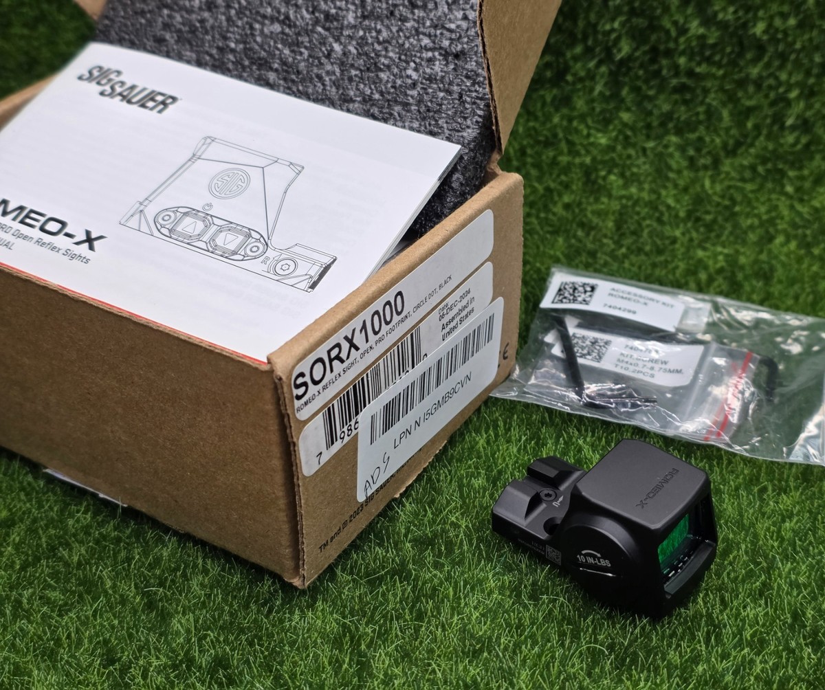 Sig Sauer ROMEO-X Pro Footprint #SORX1000 Open Reflex Red Dot