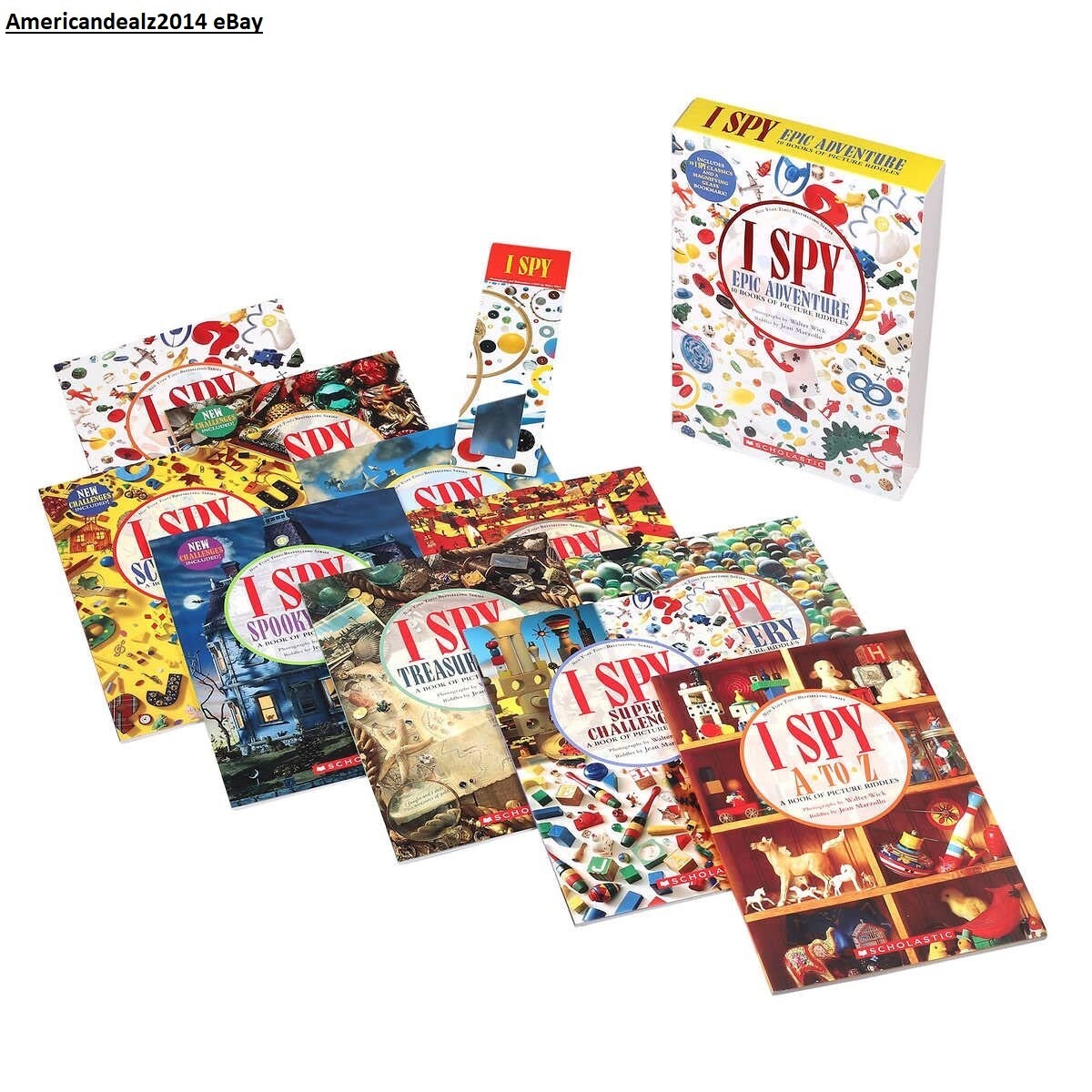 I SPY: 10 Book Box Set - BRAND NEW SEALED BOOK SET | eBay