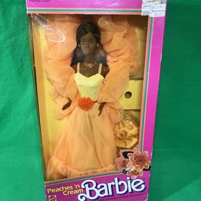VINTAGE 1984 Mattel Peaches 'n Cream Barbie Doll | eBay