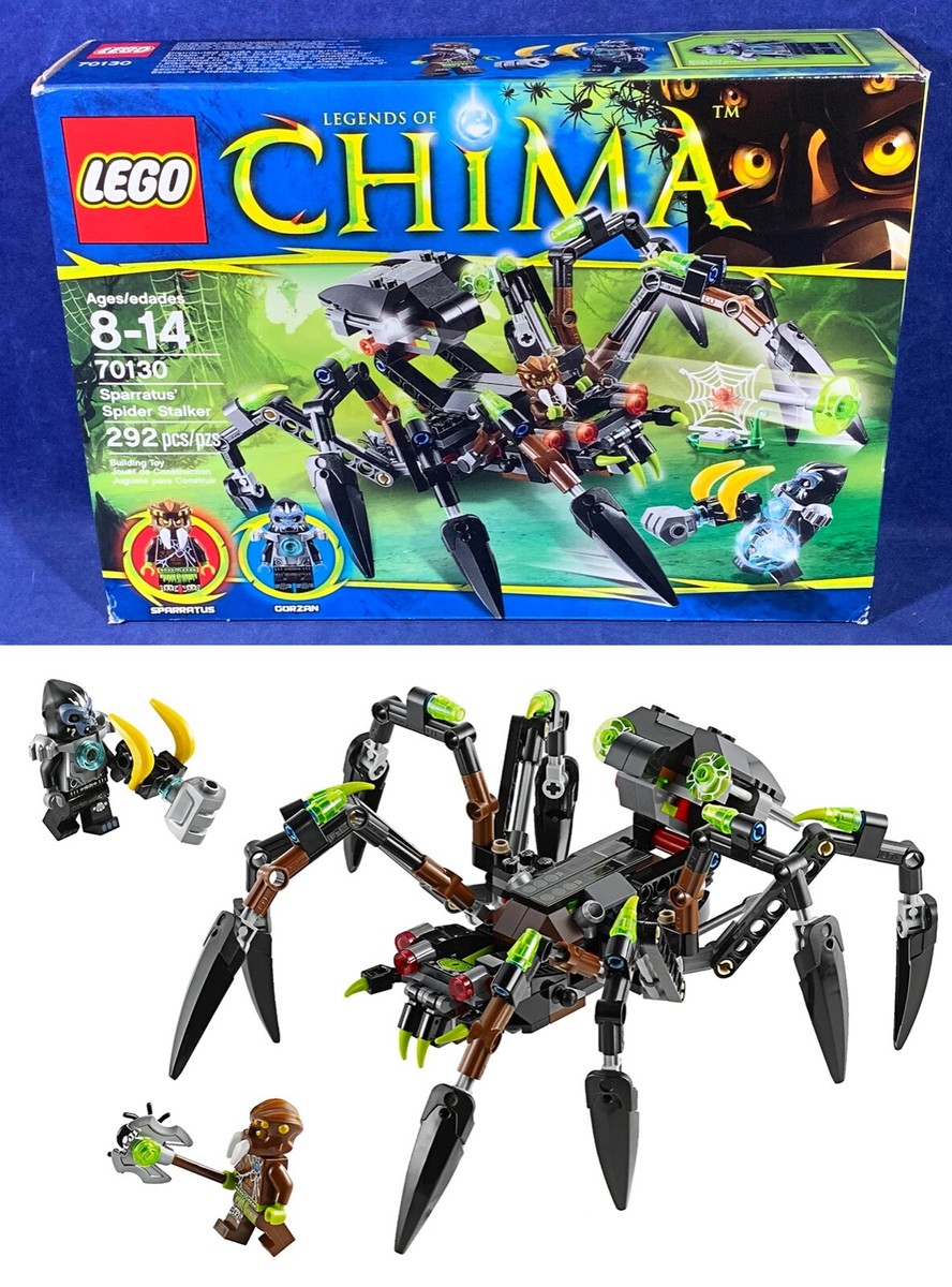 New CHIMA Lego 70130 SPARRATUS' SPIDER STALKER Gorzan MINIFIGURES