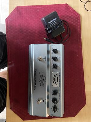 Rocktron Silver Dragon Distortion Guitar Pedal Tube & Solid-State