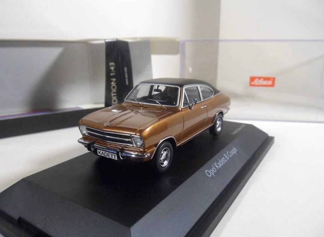 Opel Kadett B Coupé Bronze Metallic/ Black 1:43 Schuco 03513