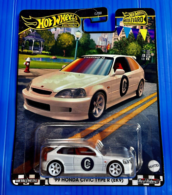 Hot Wheels NEW 2024 Boulevard '99 Honda Civic Type R (EK9) From