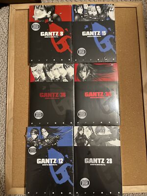 Gantz Manga Singles SEALED Volumes 8,12,15,28,34,36 | eBay