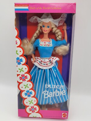 1993 Mattel Dolls of the World Dutch Barbie #11104 NRFB | eBay