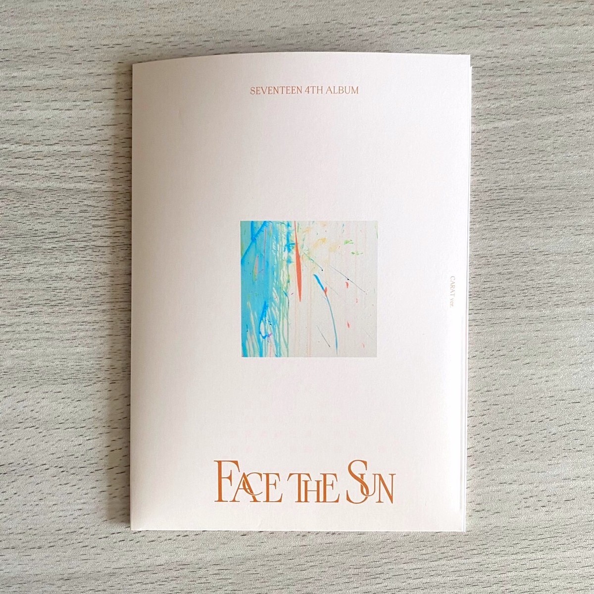 SEVENTEEN 4th album face the sun carat ver. jun complete set | eBay