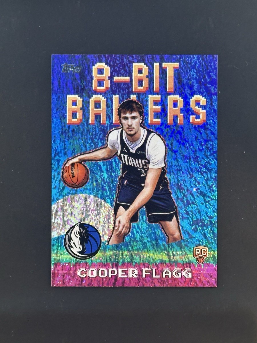 Cooper Flagg RC 2025-26 Topps Basketball #8B-31 8-Bit Ballers Holo
