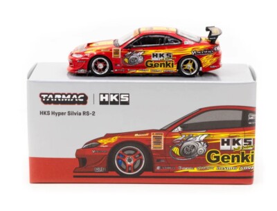 Tarmac Works Nissan Hyper Silvia S15 RS-2 HKS 1/64 (Chance For